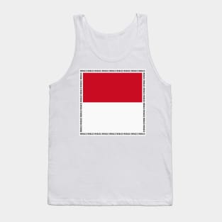 Monaco F1 Circuit Stamp Tank Top